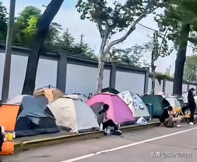 年轻人开始对坐地起价说不！开元棋牌景区外的帐篷大军：